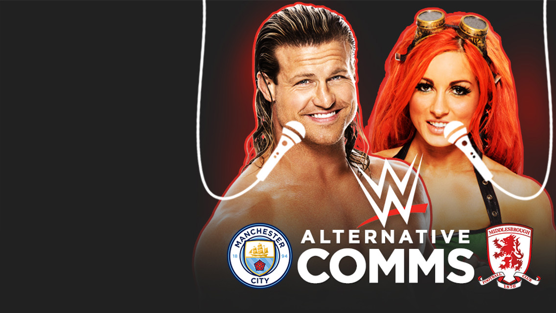 WWE stars turn Etihad Blue with funny commentary