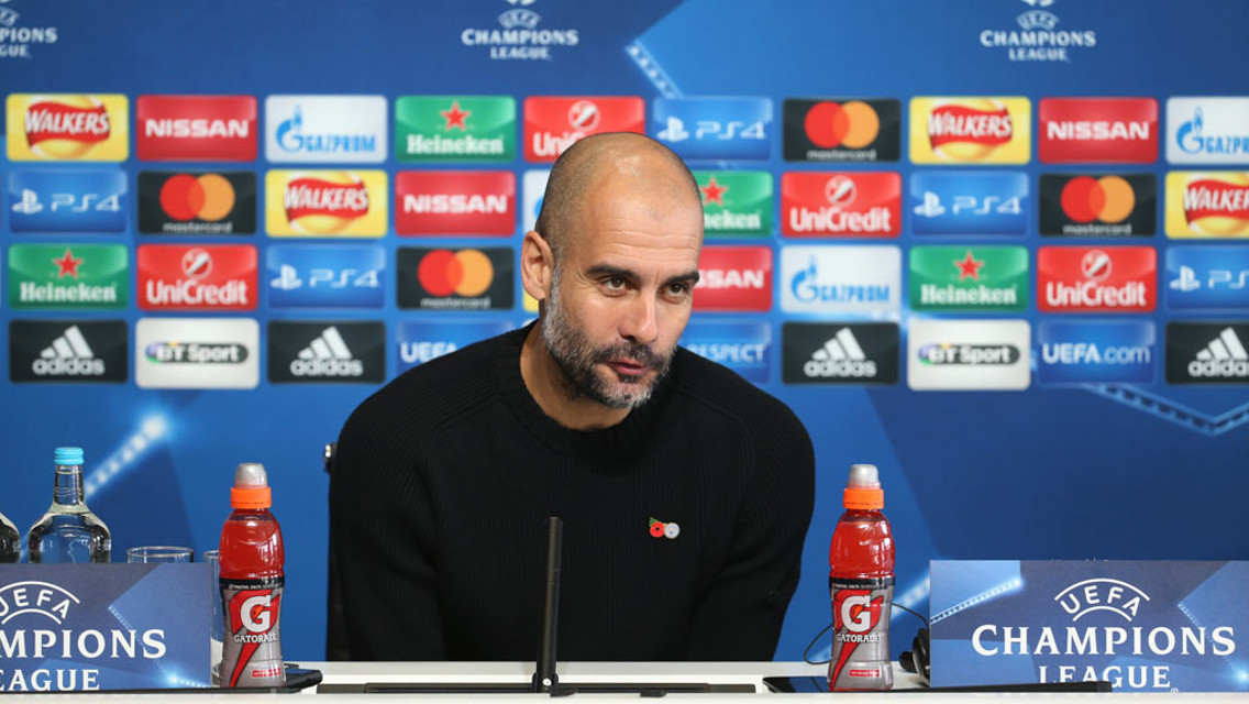CELTIC TEST: Guardiola is gearing up for City's final Group C game