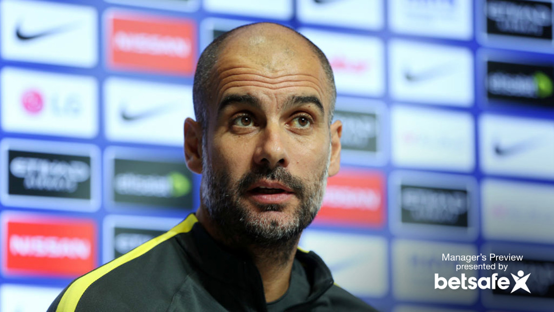 PRESS CONFERENCE: Pep Guardiola addresses the media ahead of the game