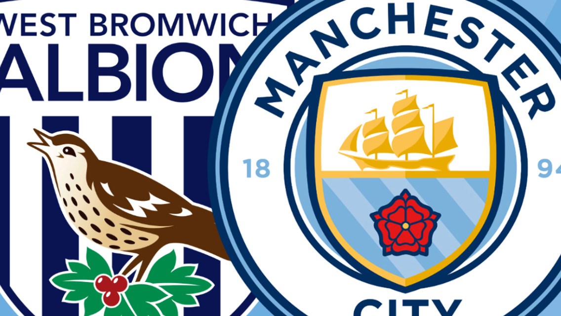FT: West Bromwich Albion 0-4 City