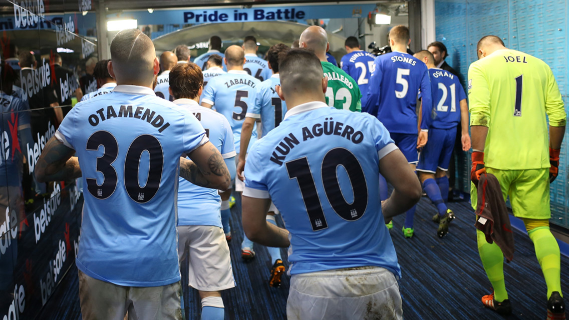 WE MEET AGAIN: City and Everton lock horns once more