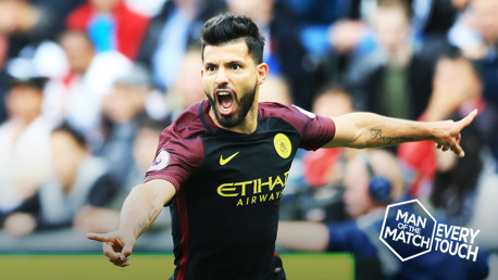 Every Touch: Aguero v Swansea