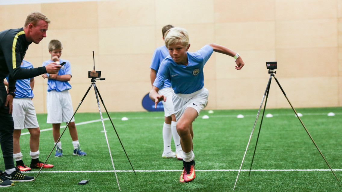 Youngsters train at CFA with City Football Schools