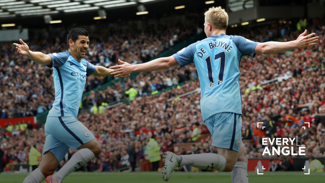 EVERY ANGLE: KDB v Utd