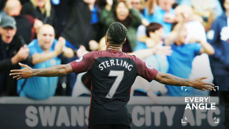 Every Angle: Sterling v Swansea