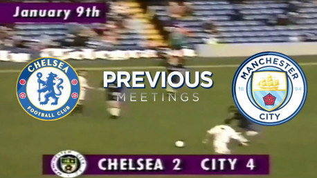 Chelsea v Man City: Previous Meetings
