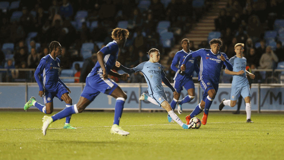 FODEN: City's midfielder fires the Blues back on to level terms in the second half