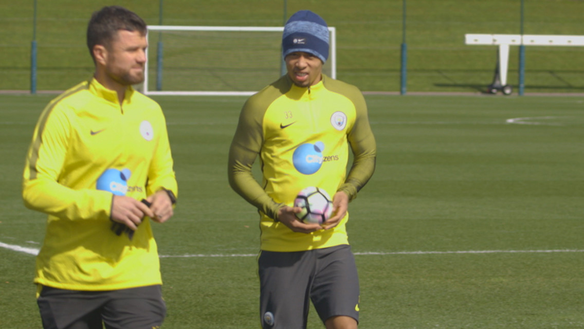 RETURN: Gabriel Jesus is back in training 