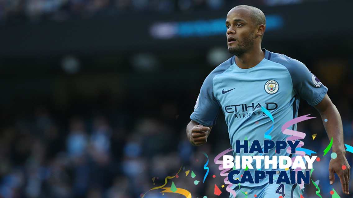 SKIPPER: Happy birthday, Vincent Kompany!