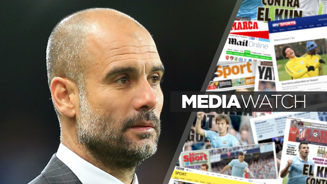 GUARDIOLA: City's boss has been honoured by L'Equipe