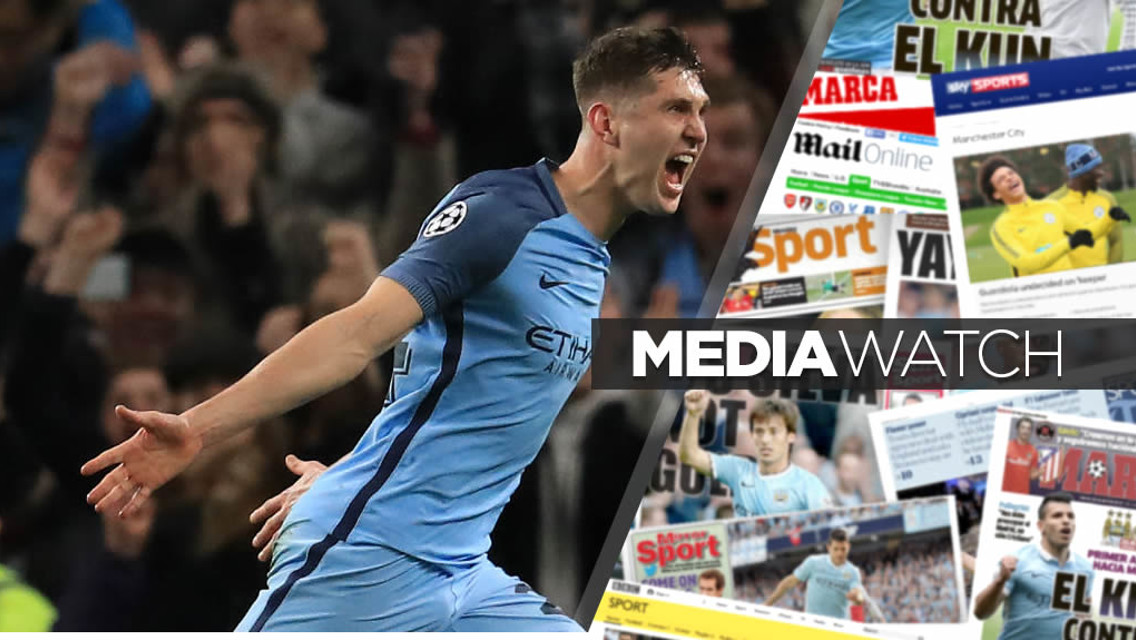 PRAISE: Man City defender John Stones