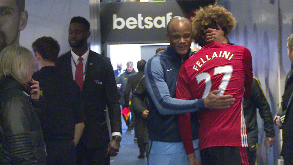 TUNNEL CAM: Behind-the-scenes at the Manchester derby.
