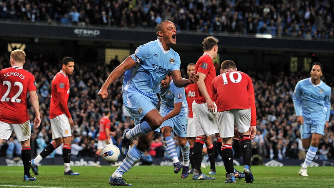 CAPTAIN FANTASTIC:  VIncent Kompany's unforgettable 2012 winner