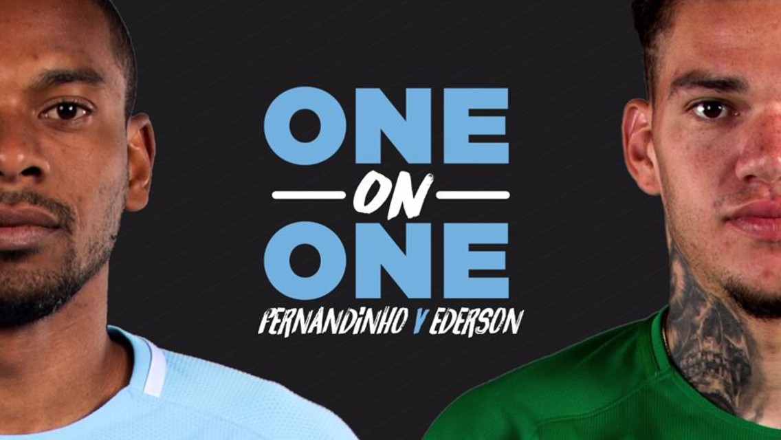 ONE ON ONE: Fernandinho v Ederson