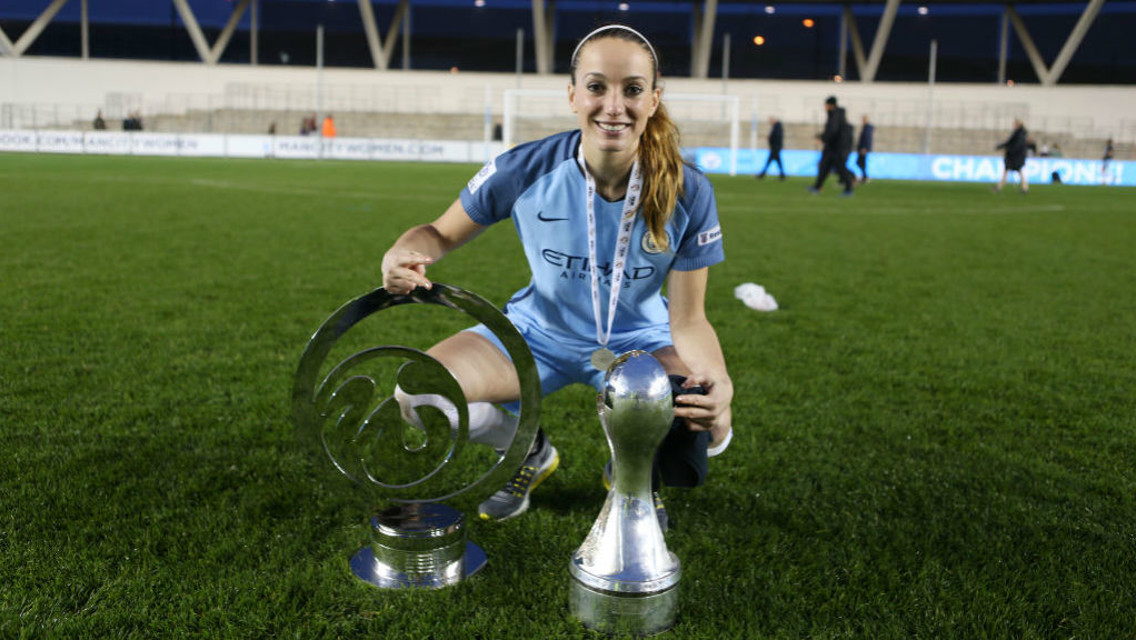 FIN DE ETAPA. Kosovare Asllani cierra un periplo por el City lleno de éxitos.