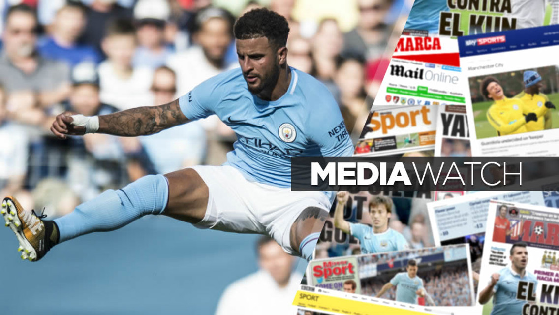 FLYING START: Kyle Walker