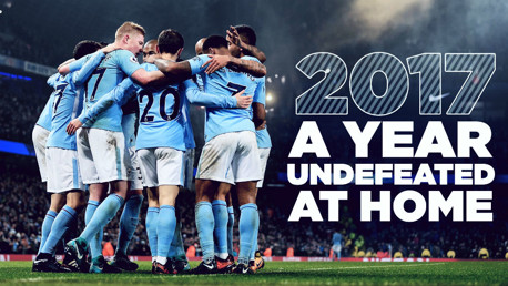 City's unbeaten year at the Etihad