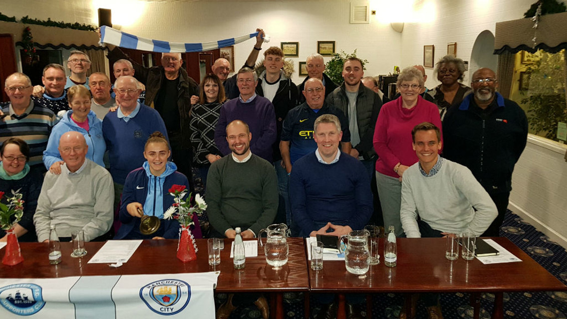 City visit Official Supporters Club Flixton branch