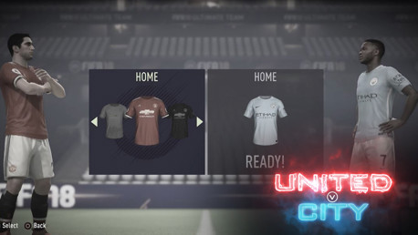 FIFA 18: Manchester United v Manchester City
