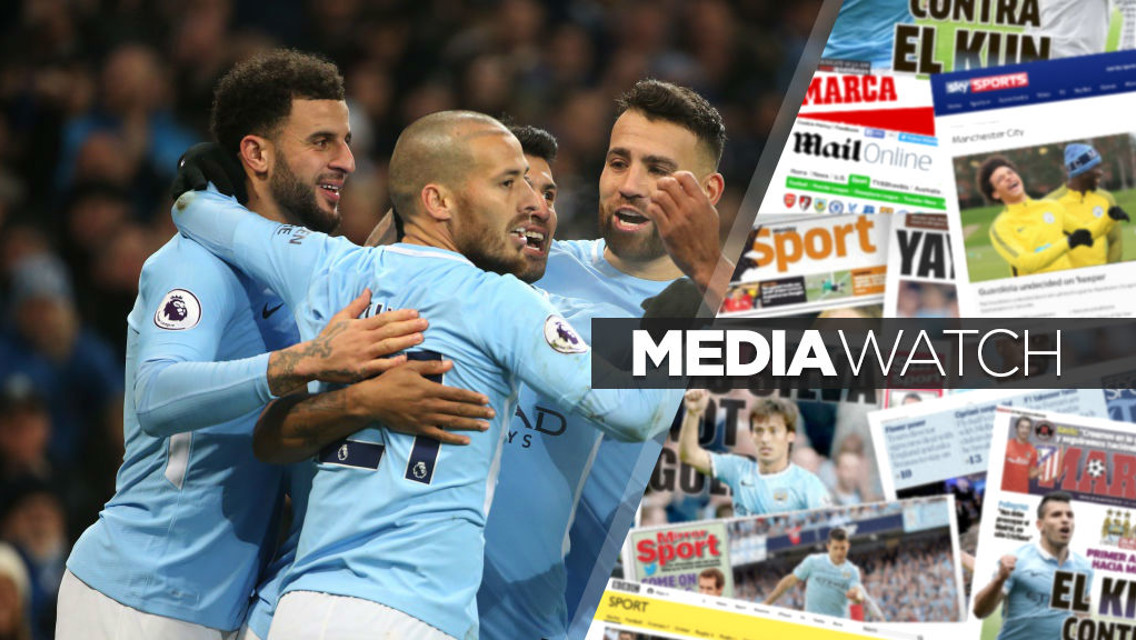 MEDIA WATCH: City have hit the headlines yet again after yesterday's 4-0 win over Bournemouth.
