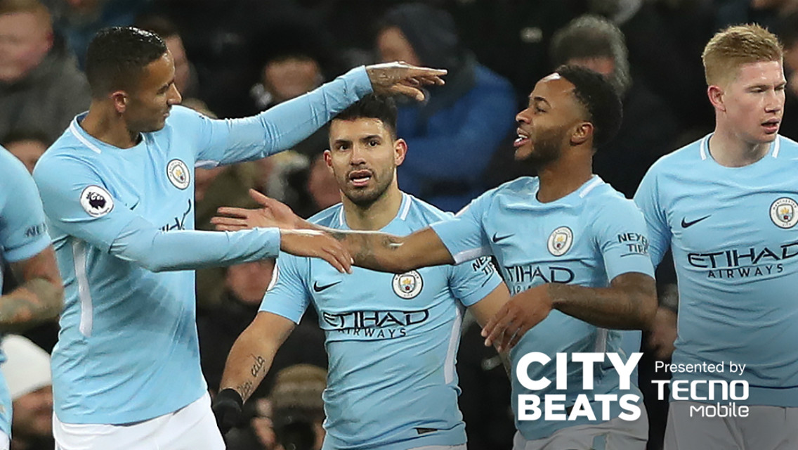STERLING WORK: Raheem Sterling netted the winner against Newcastle