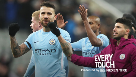Every Touch: Nicolas Otamendi v Newcastle United