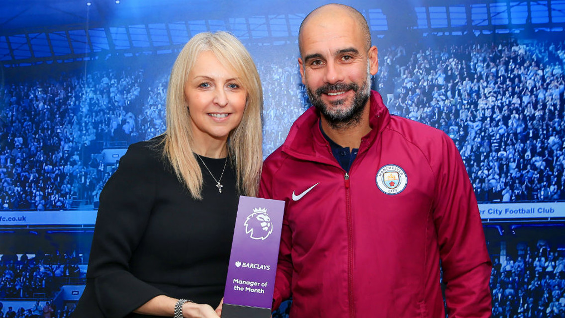 Es el tercer galardón consecutivo que gana Pep Guardiola