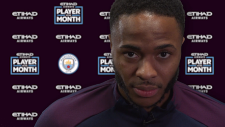Etihad POTM for November: Raheem Sterling