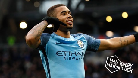 Every Touch: Gabriel Jesus v Swansea