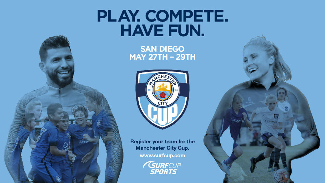 STATESIDE: The Manchester City Cup heads back to San Diego.