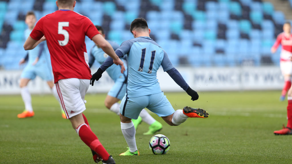 CURLER: Hardy gets City up and running in the first few minutes
