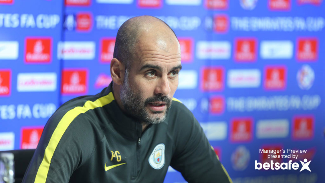 PREVIEW: Watch Pep Guardiola's Huddersfield preview.