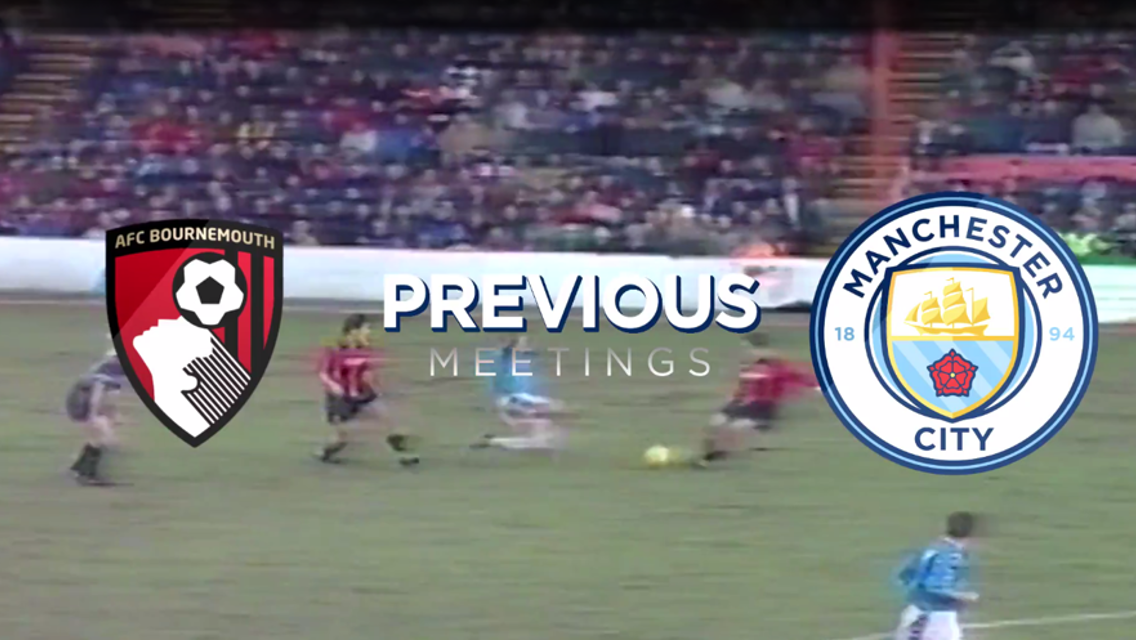 PREVIOUS MEETINGS: Bournemouth v City