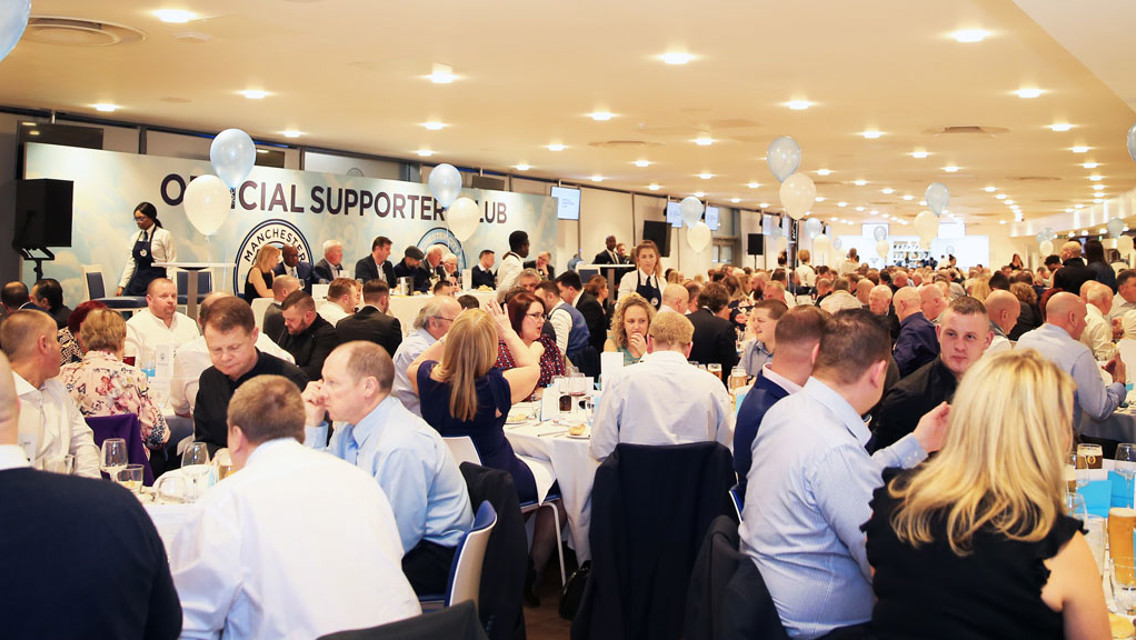 Guardiola surprises supporters at annual dinner