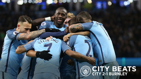 City Beats: Man City 2-1 Burnley