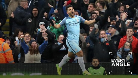 Sergio Aguero v Burnley: every angle