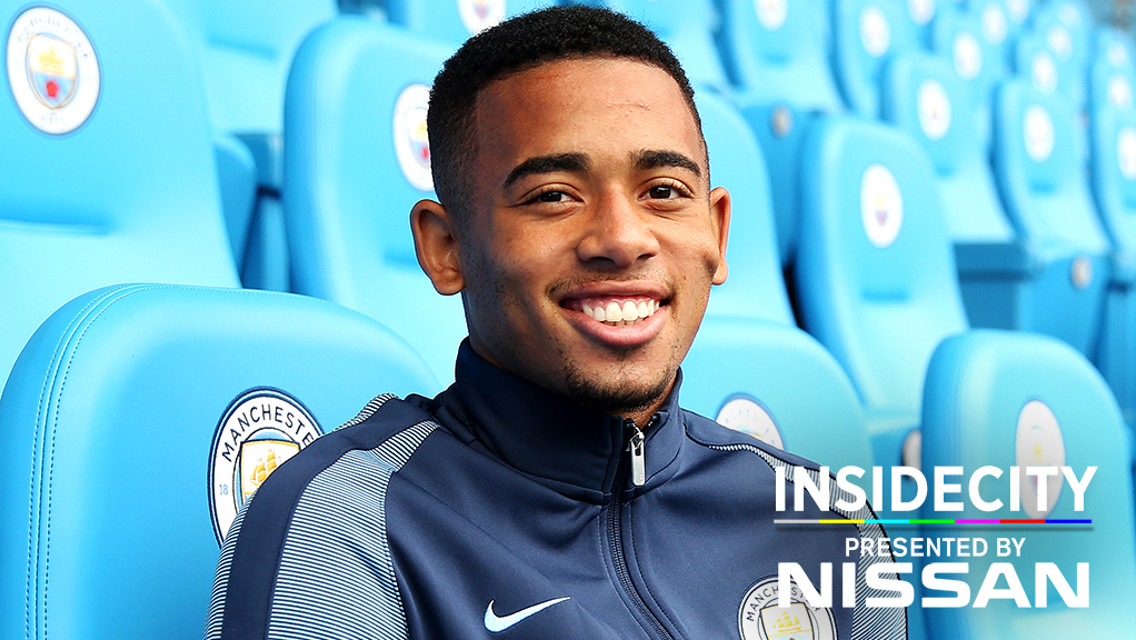 INSIDE CITY: Go behind-the-scenes as Gabriel Jesus checks out his new surroundings