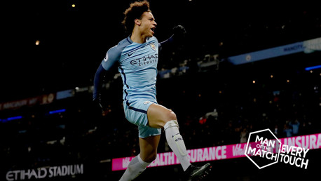 Every Touch: Sane v Tottenham