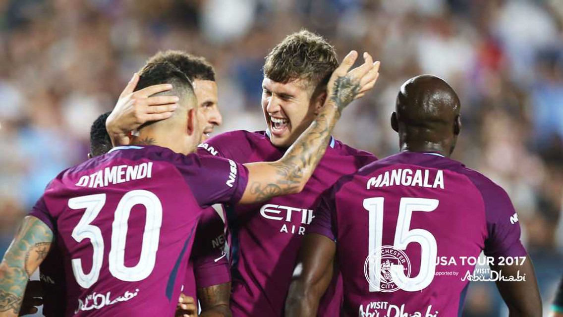 REAL DEAL: There were numerous positives from City's 4-1 win over Real Madrid