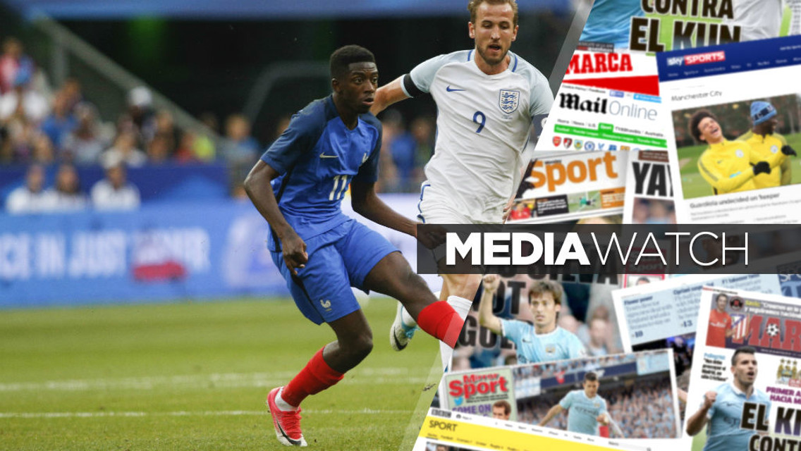 LINKED: Journalists claim Ousmane Dembele may move to City.