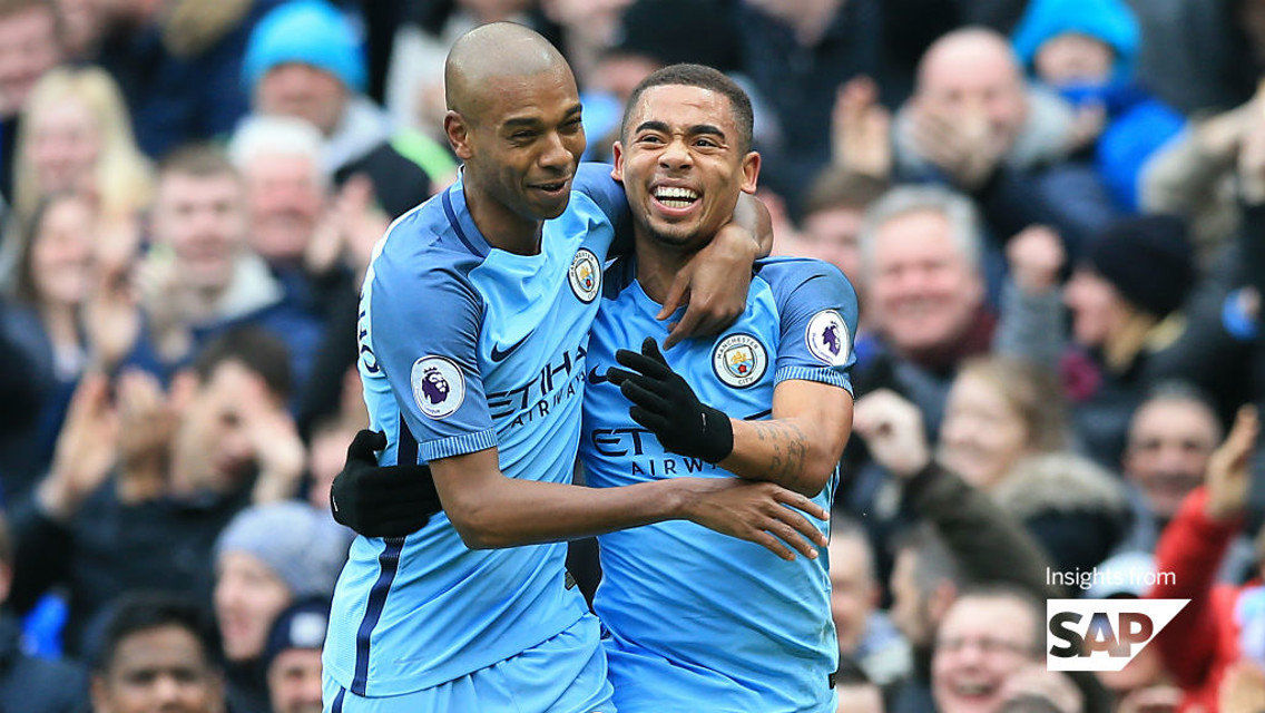 BLISTERING START: Gabriel Jesus impressed in his first few months at City