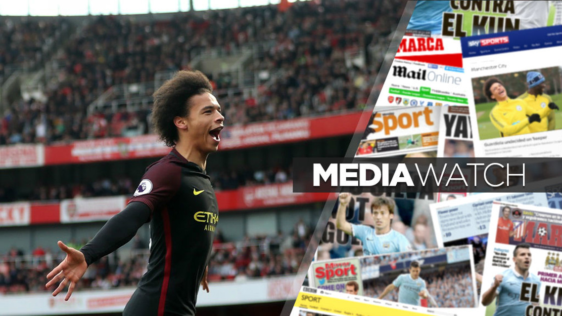 FLYING HIGH: Sane expected to have a major impact in 2017/18