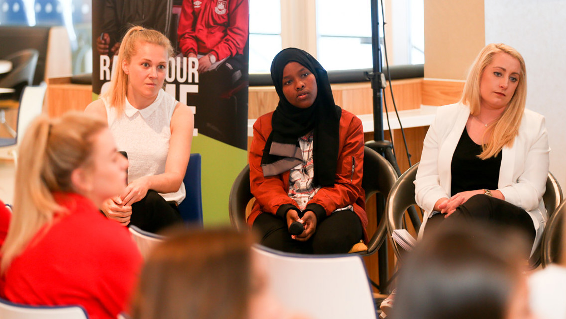 RAISE YOUR GAME: Manchester City hosted the fourth Raise Your Game event 