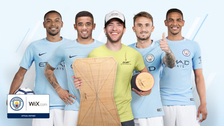 Manchester City stars in Wix Wootheboards.com Ad