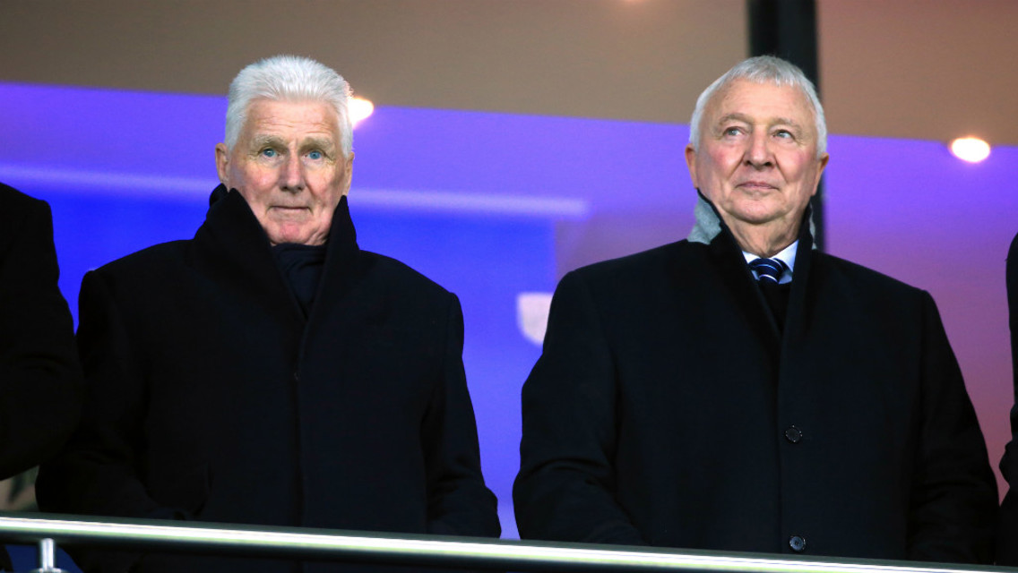 LEGENDS: Tony Book and Mike Summerbee recall the 1969 FA Cup final win.