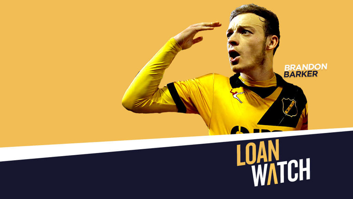 LEARNING: Brandon Barker on his NAC Breda loan spell.