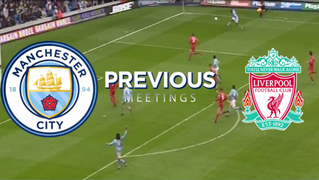 Man City v Liverpool: Previous meetings