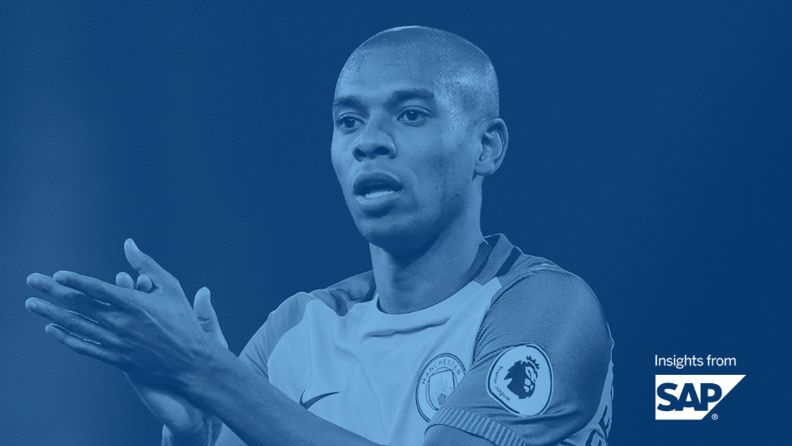 MR VERSATILE: Fernandinho has played in a multitude of roles this season