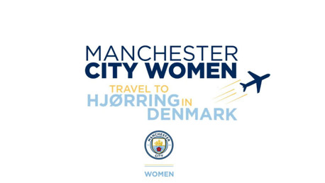Man City Women and fans in Denmark