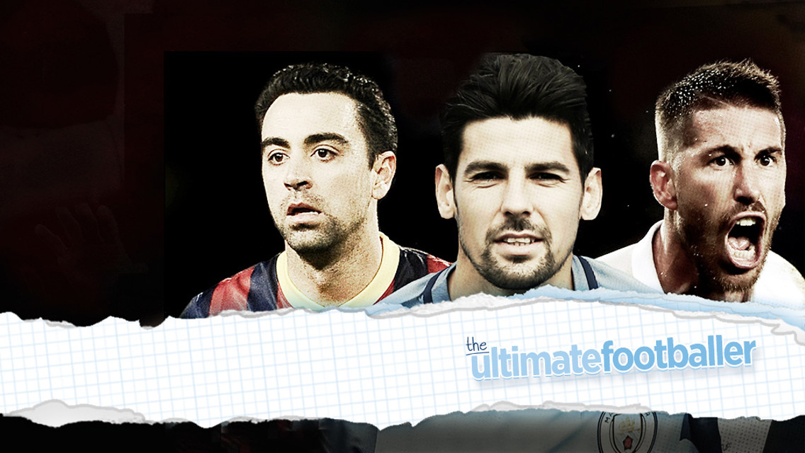 SUPER PLAYER: Xavi and Sergio Ramos make Nolito's ultimate footballer.